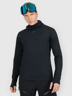 4F Bielizna termiczna z kapturem ocieplana (góra) męska - czarna XXL - Bielizna sportowa męska 4F Bielizna termiczna z kapturem ocieplana (góra) męska - czarna XXL - Bielizna sportowa męska - miniaturka - grafika 1