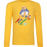 Koszulki dla chłopców - POLO RALPH LAUREN Longsleeve | Regular Fit - miniaturka - grafika 1