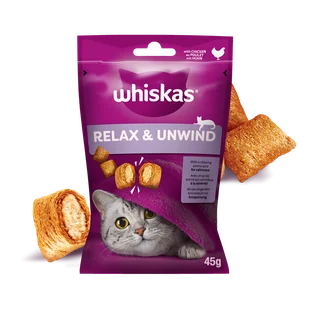 WHISKAS Relaks i Odprężenie 45g - przysmak dla kota, z kurczakiem - Przysmaki dla kotów - miniaturka - grafika 1