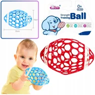 Zabawki interaktywne dla dzieci - Piłeczka Sensoryczna W Kształcie Piłki Do Rugby Zabawka Dla Niemowląt - miniaturka - grafika 1