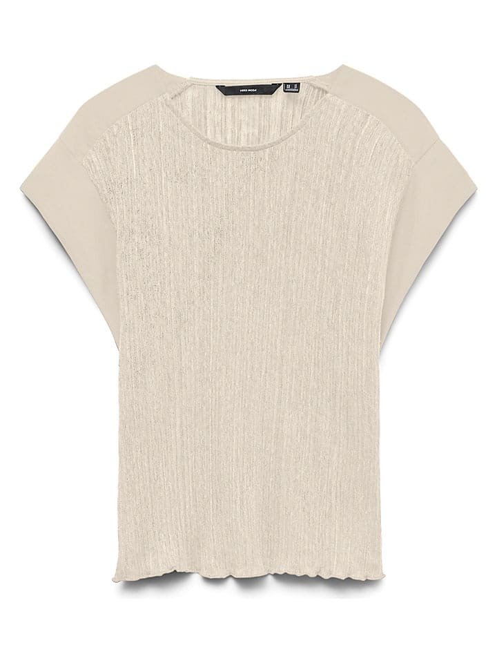 Vero Moda Bluzka w kolorze kremowym