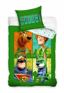 ﻿Scooby-Doo POŚCIEL 140x200 Młodzieżowa Scooby Doo - Pościel dla dzieci - miniaturka - grafika 1
