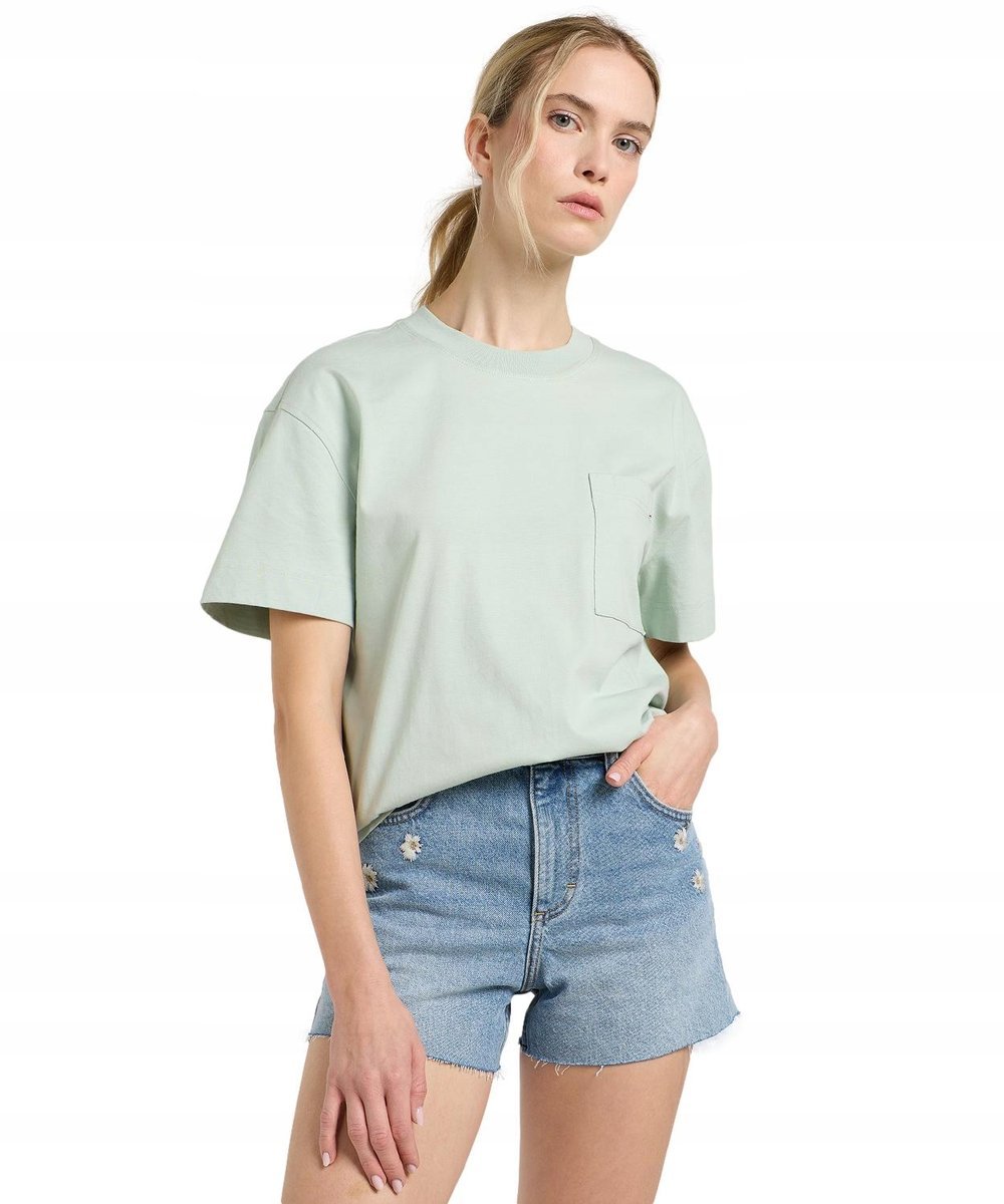 T-shirt Lee POCKET TEE 112363620 Soft Sage XS