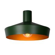 Lampy sufitowe - Lucide Cardiff 30187/40/33 plafon lampa sufitowa 1x60W E27 zielony/złoty - miniaturka - grafika 1