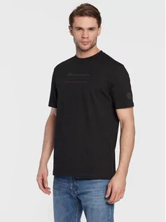 Koszulki i topy damskie - North Sails T-Shirt MASERATI 452312 Czarny Regular Fit - grafika 1