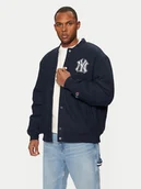 Kurtki męskie - Champion Kurtka bomber 220358 Granatowy Regular Fit - miniaturka - grafika 1