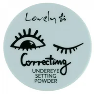 Pudry do twarzy - Lovely - Correcting Undereye Setting Powder - Korygujący, sypki puder pod oczy - miniaturka - grafika 1