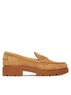 Półbuty damskie - LAUREN RALPH LAUREN Loafersy Marli 802974357001 Brązowy - miniaturka - grafika 1