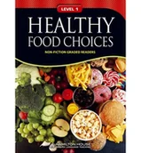 Książki do nauki języka angielskiego - Non - Fiction Readers HEALTHY FOOD CHOICES Level A1 - miniaturka - grafika 1