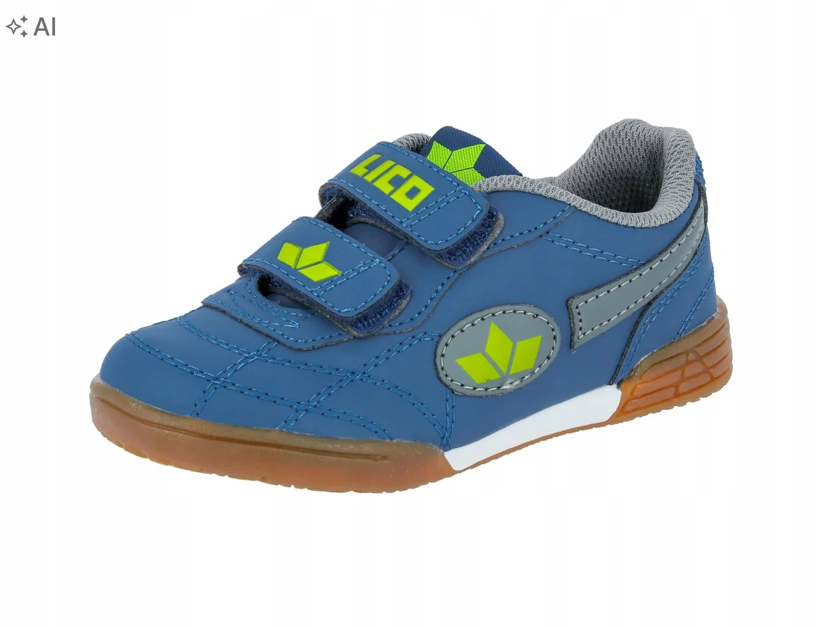 LICO SPORTOWE BUTY DZIECIĘCE W NIEBIESKIM KOLORZE Z RZEPAMI 30 16MA