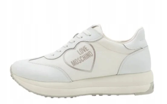 Love Moschino Daily Run Sneakersy damskie białe sportowe Rozmiar 37
