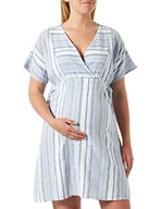 Sukienki ciążowe - Noppies Maternity Delhi Sukienka damska z krótkim rękawem, Jet Stream-P638, XS, Jet Stream - P638, 34 - miniaturka - grafika 1