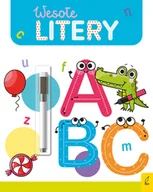 Książki edukacyjne - Wesołe litery. Pisz i ścieraj! - miniaturka - grafika 1