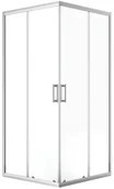 Kabiny prysznicowe - Laveo Bresso- Kabina natryskowa kwadratowa 90x90 cm - miniaturka - grafika 1