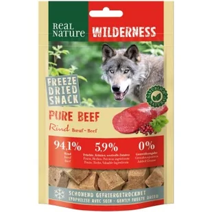 REAL NATURE Wilderness Pure Snack 1 x 50 g Wołowina - Przysmaki dla psów - miniaturka - grafika 1