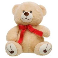 Maskotki i pluszaki - CHINCHILLA, MIŚ KREMOWY, 30 CM - miniaturka - grafika 1