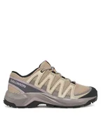 Buty trekkingowe damskie - Salomon Trekkingi X-Adventure Recon L47813500 Beżowy - miniaturka - grafika 1