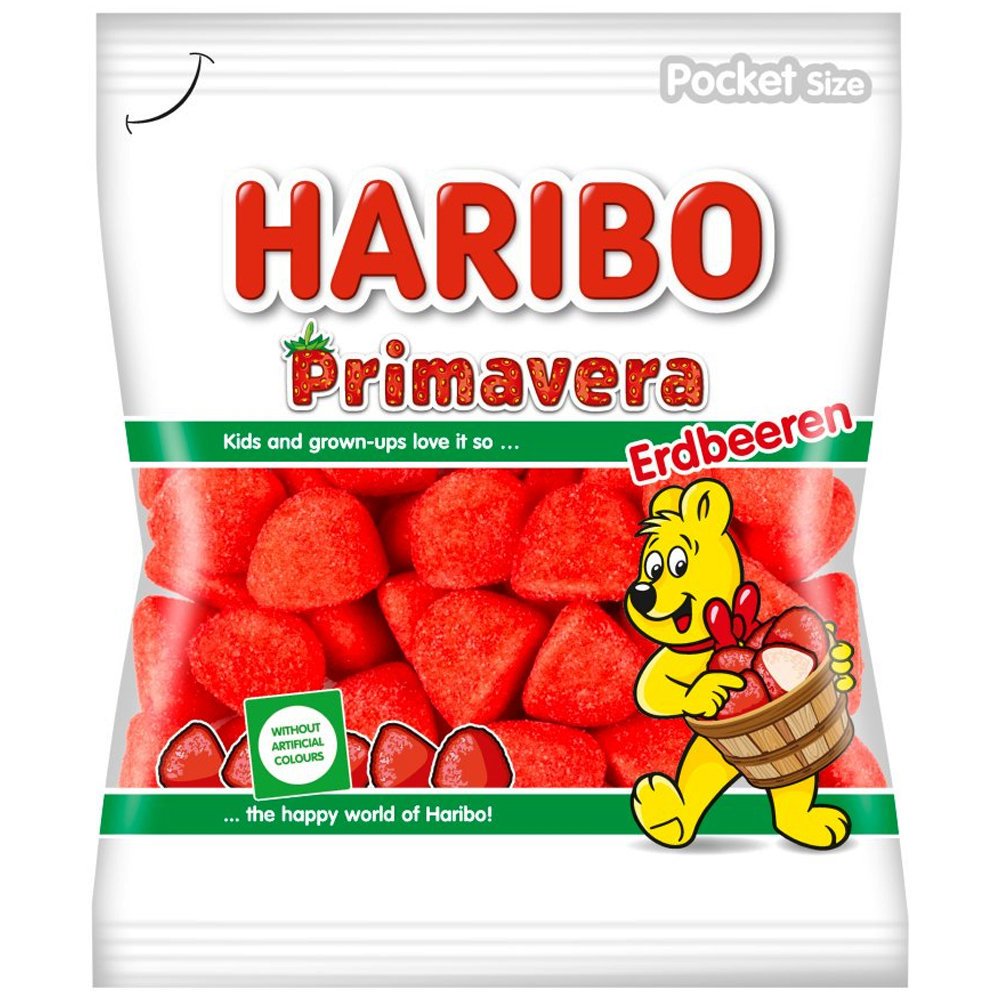 Haribo Primavera Pianki Cukrowe O Smaku Owocowym 100G