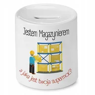 Skarbonki - Skarbonka Dla Górnika na Urodziny na Prezent z Nadrukiem ze Zdjęciem + Opakowanie na prezent (wzór 04) - miniaturka - grafika 1