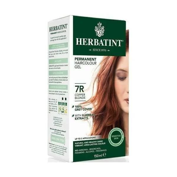 Herbatint Farba 150ml, Herbatint Farba 150ml: 7R Miedziany Blond