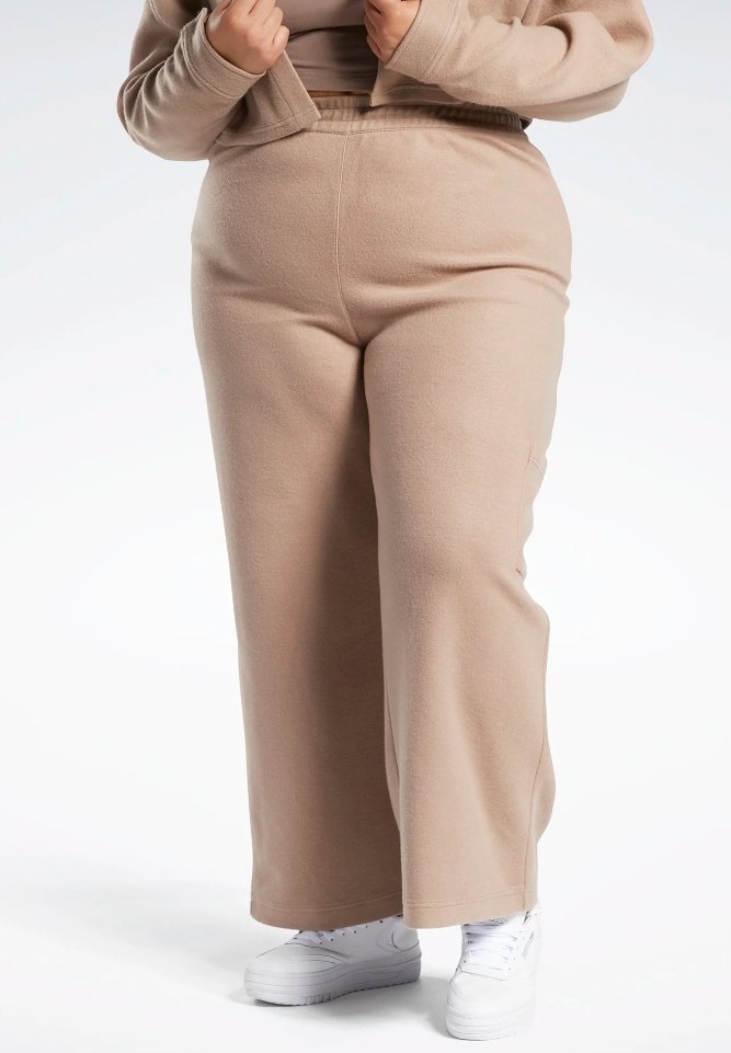 Reebok Spodnie Dresowe Damskie Brązowe 3Xl 0Axc3 Tła