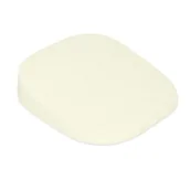 Kołdry i poduszki dla dzieci - Poduszka klin 36x36 dla niemowląt kremowe BabyMatex - miniaturka - grafika 1