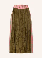 Spódnice - Miss Goodlife Spódnica Satynowa gruen - miniaturka - grafika 1