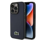 Etui i futerały do telefonów - Lacoste hardcase Iconic Petit Pique MagSafe iPhone 15 Pro Granatowy - miniaturka - grafika 1