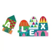 Apli Kids Puzzle w kartonowym domku Kids - Litery 3+ - Puzzle - miniaturka - grafika 1