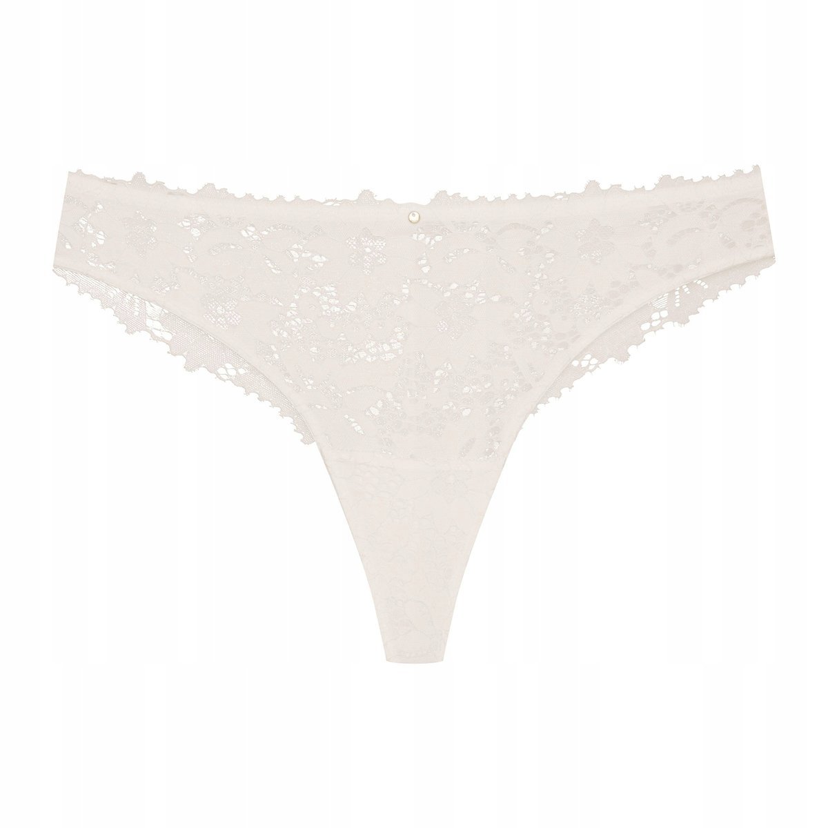 Majtki stringi Lollipop Esotiq biały L