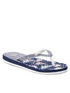 Buty dla dziewczynek - Roxy Japonki ARGL100264 Granatowy - grafika 1