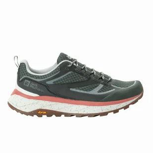 Damskie buty outdoorowe  Jack Wolfskin TERRAVENTURE VENT LOW W slate green - 37,5 - Buty trekkingowe damskie - miniaturka - grafika 1