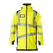 Odzież robocza - PARKA MASCOT ACCELERATE SAFE 19030-449; ŻÓŁTY HI-VIS/CIEMNY GRANAT - miniaturka - grafika 1
