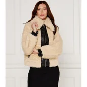 Kurtki damskie - Patrizia Pepe Dwustronna kurtka | Regular Fit - miniaturka - grafika 1