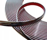 Akcesoria motoryzacyjne - LISTWA OZDOBNA TAŚMA CHROM CHROMOWANA pasek 14mm - miniaturka - grafika 1