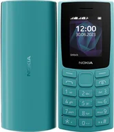 Telefony komórkowe - Nokia 105 TA-1557 DualSim Cyan (1GF019CPG6L07) Zielony - miniaturka - grafika 1