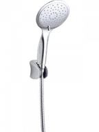 Zestawy prysznicowe - LAVEO NLF 00AD FINO Zestaw natryskowy punktowy Wymiar słuchawki:  125 mm Długość węża: 1500 mm Wykończenie: chrom - miniaturka - grafika 1