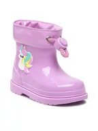 Buty dla dziewczynek - Igor Kalosze Bimbi Unicorn W10253-018 Różowy - miniaturka - grafika 1