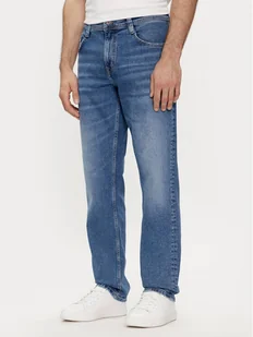 Mustang Jeansy Denver 1014878 Granatowy Straight Fit - Spodnie męskie - miniaturka - grafika 1