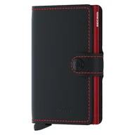 Portfele - Portfelik RFID Miniwallet Secrid Matte - black/red - miniaturka - grafika 1