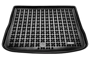 REZAW-PLAST Wykładzina bagażnika gumowa, czarna PLAST 231838, Volkswagen TIGUAN 5 siedzeń, wersja z kołem zapasowym (pełnowymiarowe) 2007 - 2015 PLAST 231838 - Maty bagażnikowe - miniaturka - grafika 1