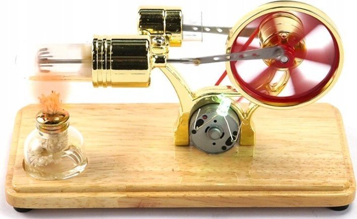 Pan i Pani Gadżet Model Silnika Stirlinga Model Edukacyjny Eksperyment Generator Energii