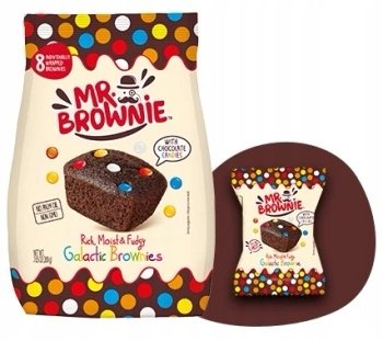 Ciastka Czekoladowe Z Drażami Mr. Brownie Galactic 12X200G