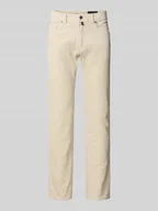 Spodnie męskie - Spodnie o kroju slim fit z imitacji sztruksu model ‘Laval’ - miniaturka - grafika 1