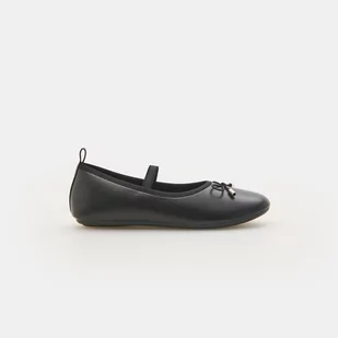 Sinsay - Balerinki - Czarny - Buty dla dziewczynek - miniaturka - grafika 1