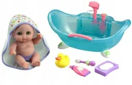 Lalki dla dziewczynek - Laleczka Lil' Cutesies w zestawie z wanienką Berenguer 16990 - miniaturka - grafika 1