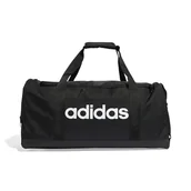 Torby sportowe - Torba adidas Linear Duffel Medium JD9555 Czarny - miniaturka - grafika 1