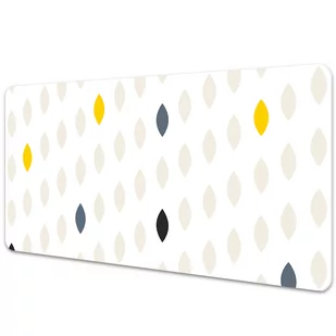 Mata ochronna na biurko Kolorowe cytryny 90x45 cm - Podkładki na biurko - miniaturka - grafika 1