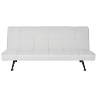 Sofy i kanapy - Sofa rozkładana jasnoszara HASLE - miniaturka - grafika 1