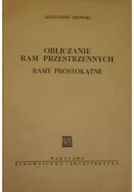 Książki o kulturze i sztuce - Obliczanie ram przestrzennych ramy prostokątne - miniaturka - grafika 1